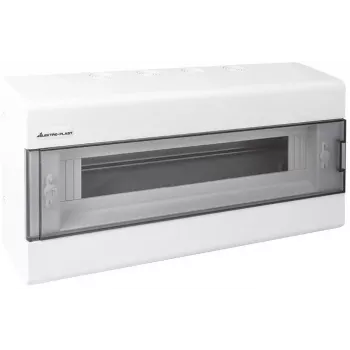 Modular Distribution Board 1x18 Surface-mounted (N+PE) IP40 SRn-18 ELEKTRO-PLAST OPATÓWEK