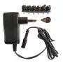 ESPE Adjustable Wall Plug-in Power Supply 3-12V 1A 1m Cable, Regulated, 6 Selectable Voltages
