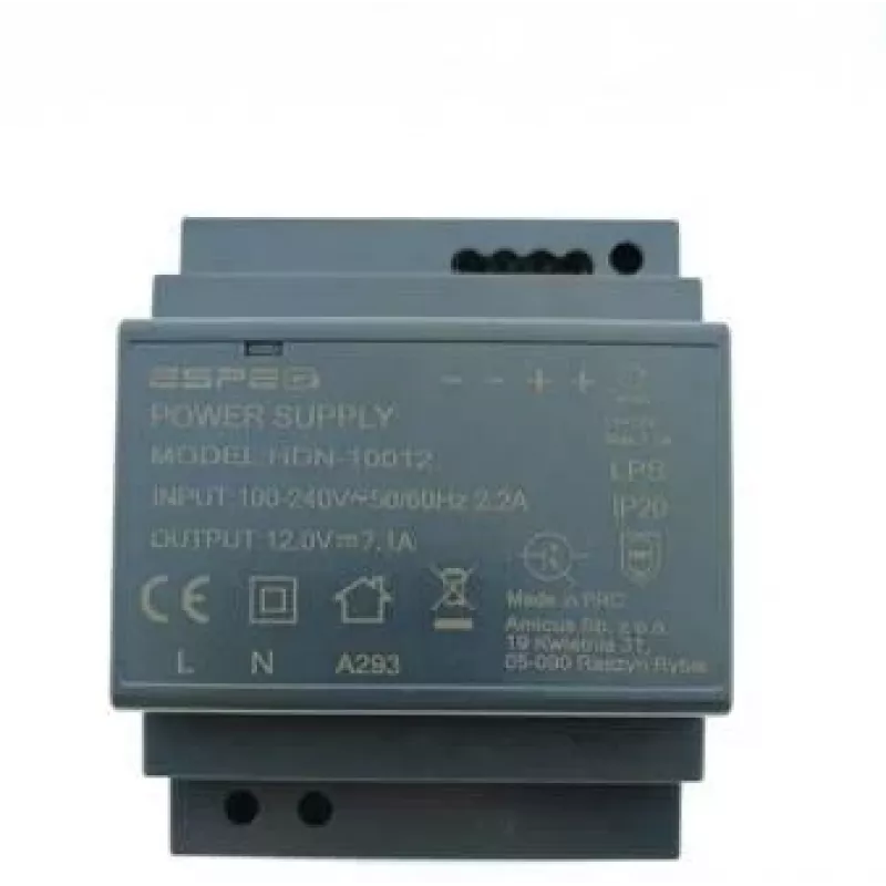 ESPE HDN-10012 DIN Rail Power Supply 12V 85W 7.1A