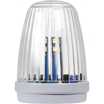 LED Lamp Proxima KOGUT White with Antenna 433.92 MHz (12-24V AC/DC or 230V AC) Flashes Yellow