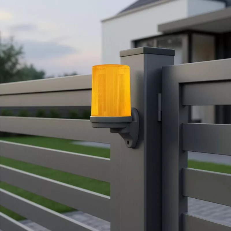 Proxima WALEC.O LED Lamp Orange with Built-in Antenna 433.92 MHz (12-24V AC/DC or 230V AC)