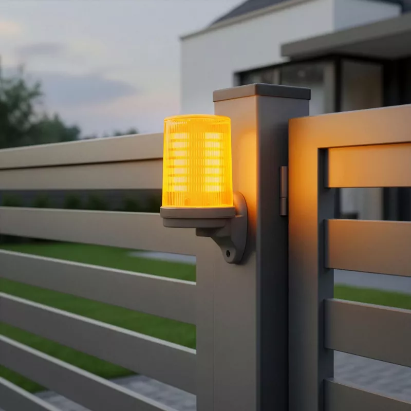 Proxima WALEC.O LED Lamp Orange with Built-in Antenna 433.92 MHz (12-24V AC/DC or 230V AC)