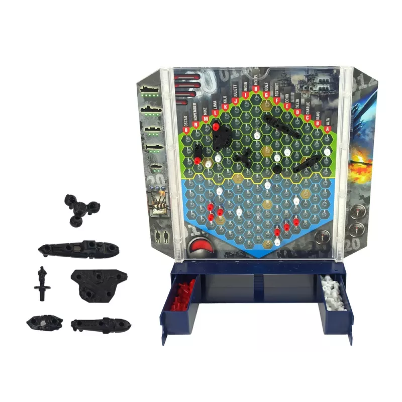 LEAN TOYS Strategy Game Battleships at Sea