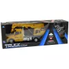 LEAN TOYS Remote Controlled Truck Crane Pilot 2.4G Lights Sounds Yellow