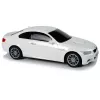 LEAN TOYS Remote Controlled BMW M3 White 2.4G Pilot Steering Wheel 1:18 Sound Lights