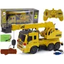 LEAN TOYS Remote Controlled Truck 1:20 Lift Crane Pilot 2.4G Sound Lights