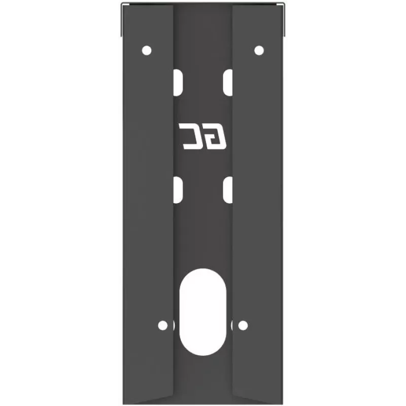 GREEN CELL EV Wallbox Mounting Spacer for HabuDen Charger, 50 mm, Black, ABS Plastic, Cable Management, Ventilation, EVGCAKHS1