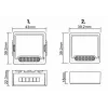 OXT Mini Relay Module 2-Channel No Neutral ZigBee TUYA T272