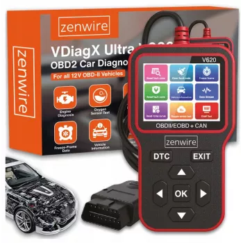 ZENWIRE V620 OBD2 ELM327 CAN Interface Diagnostic Scanner