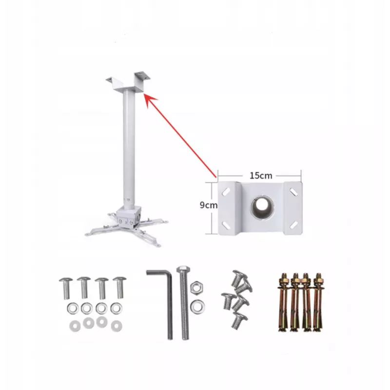 ZENWIRE Universal Projector Mount White