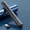 ZENWIRE S9 USB Presentation Laser Pointer, 2.4 GHz, Red Laser, Black