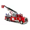LEAN TOYS Firetruck Extendable Rotary Ladder R/C Sound Light Siren