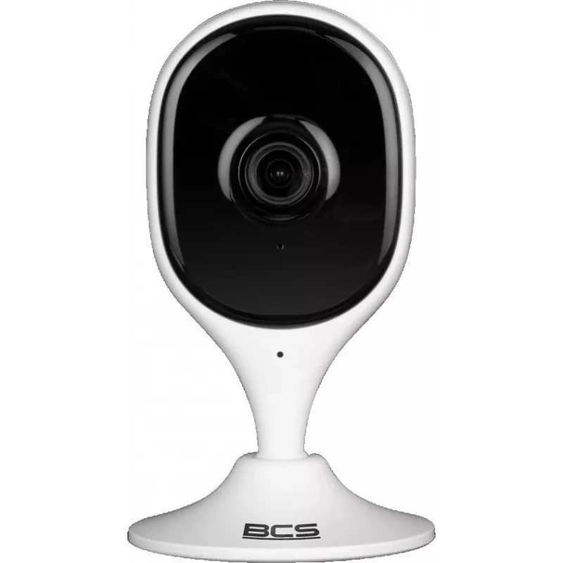 BCS LINE BCS-L-SHOME01 2MP Wi-Fi Indoor Camera, Full HD 1080p, Night Vision, Two-Way Audio, White
