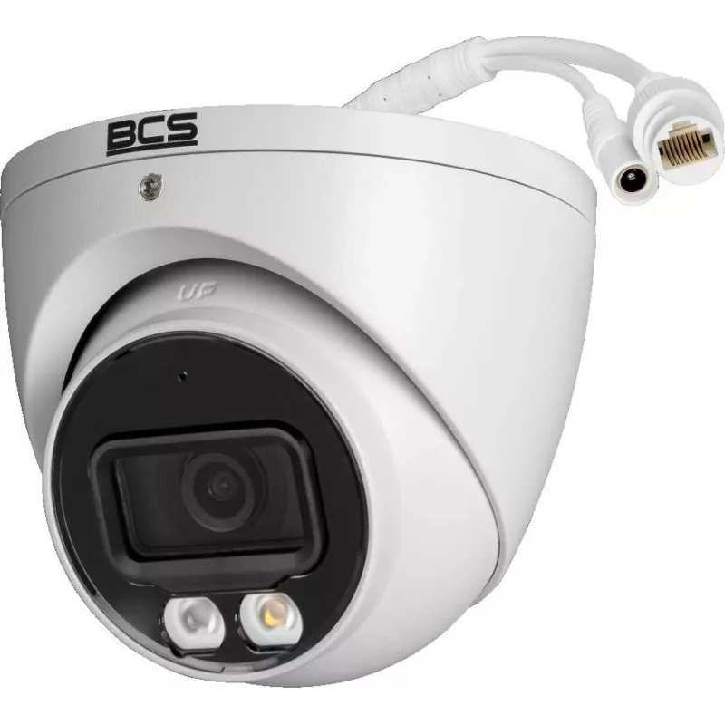BCS LINE BCS-L-EIP16FCR3L3-Ai1 6MP IP Turret Camera with AI, 2.8mm, PoE
