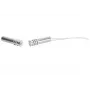 SATEL K-3 Surface-Mounted Metal Magnetic Contact Sensor (NC, 20mm Gap, 1m Cable) Grey/Silver