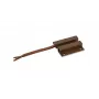 SATEL S-1 BR Surface-Mount Magnetic Contact Sensor (Brown) with Tamper Protection
