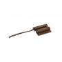 SATEL K-1 2E BR Surface-Mounted Magnetic Contact Sensor with Resistors, Brown