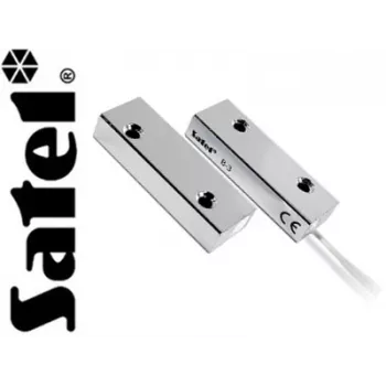 SATEL B-3 Surface-Mount Magnetic Contact (Metal) - NC, IP67, 1m Cable