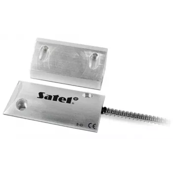 SATEL B-4S Magnetic Contact for Garage Doors, Surface-Mounted, NC, IP67, Metal