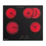 AMZCHEF CE-T-72CB4xyP200-LBHA 4-Burner Ceramic Cooktop, Touch Control, 6500W, Black