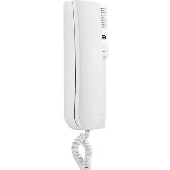 Laskomex LY-8M White Digital Intercom with Call Indication LED, Volume Control, Gate Release
