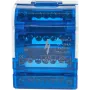 VCX BLK 47 4-Pole Distribution Block 7 Holes 125A 690V Grey