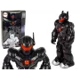 LEAN TOYS Interactive Robot Walks Sound Lights Black