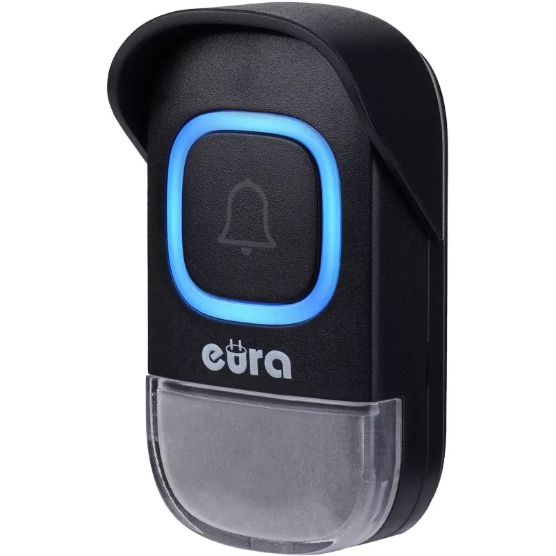 EURA WDP-46A3 Wireless Doorbell Kit Black