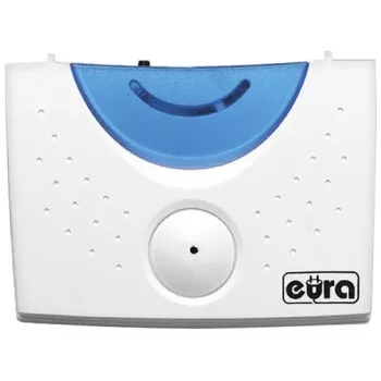 EURA ED-30A3 (RL-9811) Wireless Doorbell with PIR Motion Sensor, 32 Melodies, 100m Range, IP44