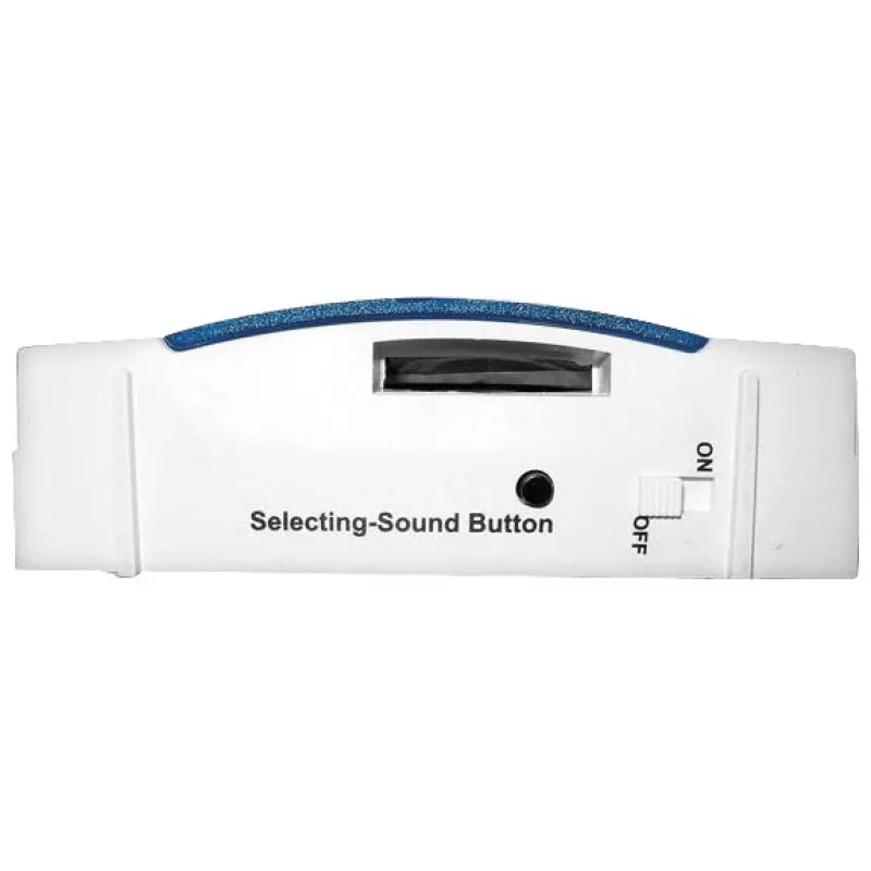 EURA ED-30A3 (RL-9811) Wireless Doorbell with PIR Motion Sensor, 32 Melodies, 100m Range, IP44