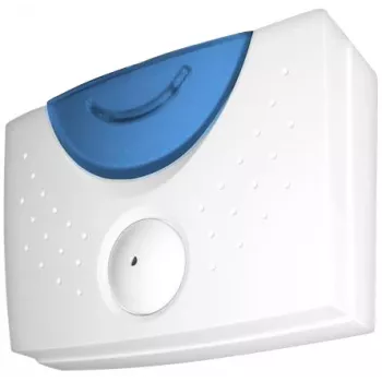 EURA ED-30A3 (RL-9811) Wireless Doorbell with PIR Motion Sensor, 32 Melodies, 100m Range, IP44