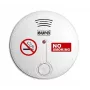 EURA SD-20B8 Photoelectric Smoke Detector, White, 9V Battery
