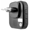 EURA WDP-84H2 BLUES Wireless Doorbell System - Battery-Free Transmitter, Black