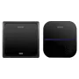 EURA WDP-84H2 BLUES Wireless Doorbell System - Battery-Free Transmitter, Black