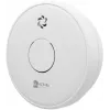 EL-HOME SD-87A2 Smoke Detector - Photoelectric Optical Sensor, 9V Battery, White