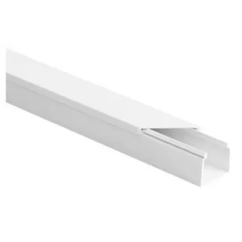 STASIŃSKI SP. Z O.O. Electrical Installation Trunking Kit White LS 25x25 2m (Pack of 10)
