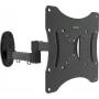 OPTICUM Flexi Twin Full-Motion TV Wall Mount for 17-42 inch Screens, Black, 25 kg Capacity