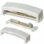 PAWBOL E.4104 Equipotential Bonding Bar, 8 Terminals, Grey