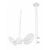 Camsafe CS40-KSO2 Wall Mount Bracket for Dome Cameras, White