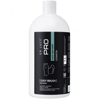 DR LUCY PRO EASY BRUSH 1L Shampoo for Long, Flowing Coat - Detangling & Easy Brushing