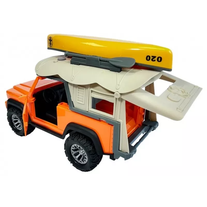 LEAN TOYS Camping Truck Jeep Sounds and Lights