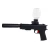 LEAN TOYS Electric Water Bullet Gun with Arrows and Safety Glasses, Black