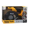 LEAN TOYS Toy Circular Saw Tool Yellow Sounds