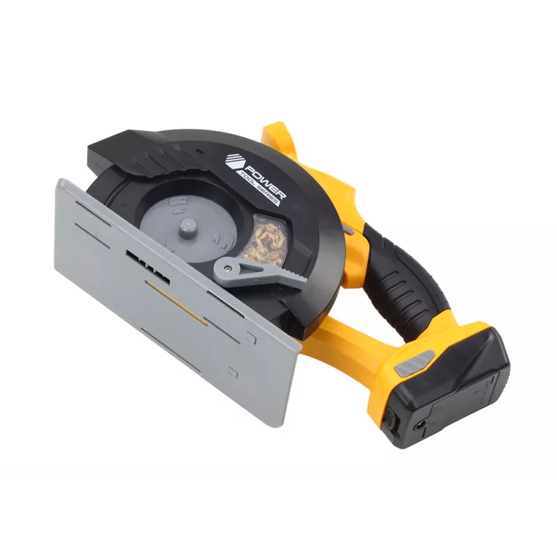 LEAN TOYS Toy Circular Saw Tool Yellow Sounds
