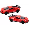 LEAN TOYS Car Sports Car 1:32 Friction Drive Red
