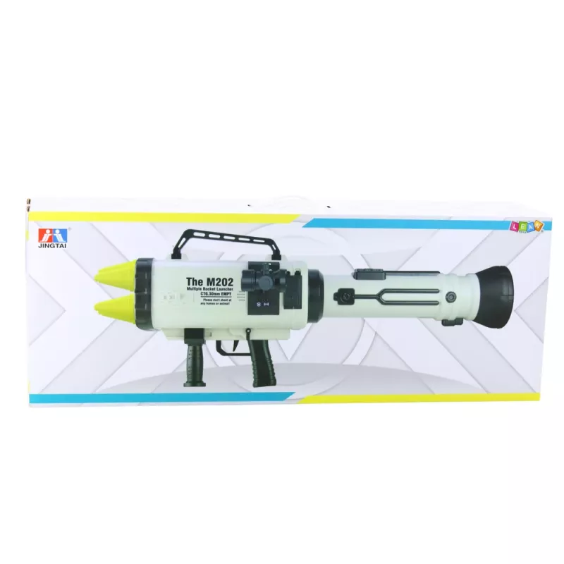 LEAN TOYS Huge Rocket Launcher M202 Sponge Missiles 68cm