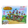 LEAN TOYS Creative Garden Flowers Construction Blocks Set 198 pcs.