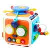 LEAN TOYS Interactive Cube Sorter Educational Sensory Sounds Colorful