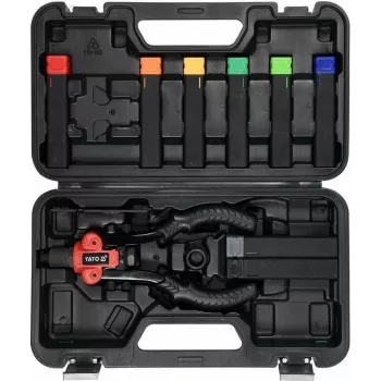 Yato YT-36091 Manual Hand Riveter Kit with 4 Nozzles and Rivets