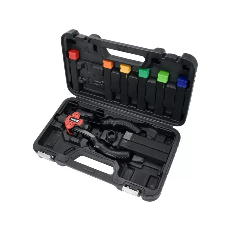 Yato YT-36091 Manual Hand Riveter Kit with 4 Nozzles and Rivets